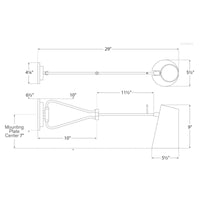 Keil Swing Arm Light