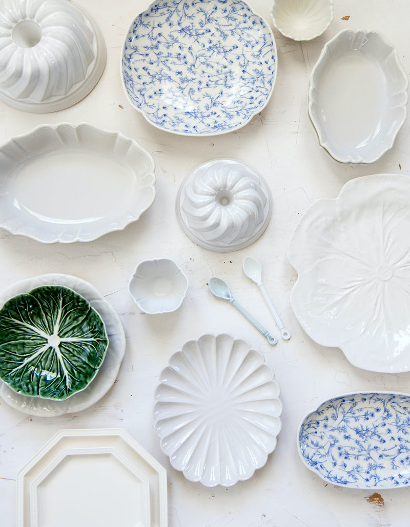 Gatis Petite Plate - Vanilla White