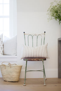 Finn Lumbar Pillow Cover - Linen
