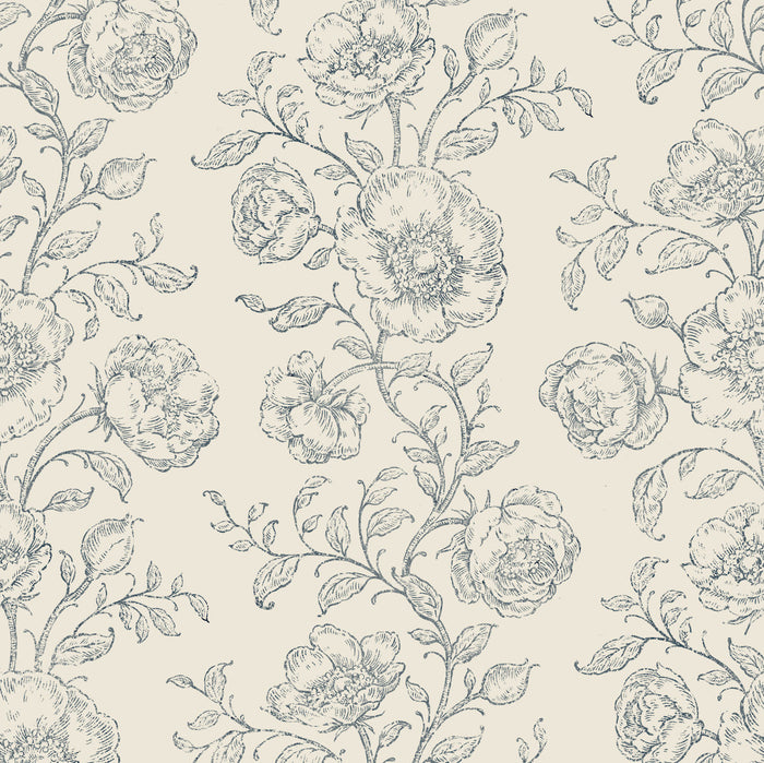 MH Wallpaper - Mabel | French Blue