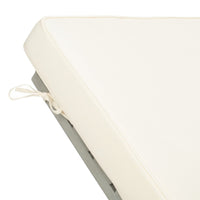 Hampton Chaise with Side Table - Ash Grey
