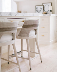 Fritz Counter Stool - Fog White