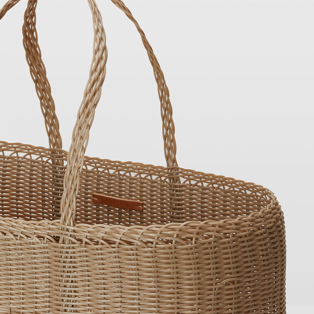 Basket Large Tote - Sand
