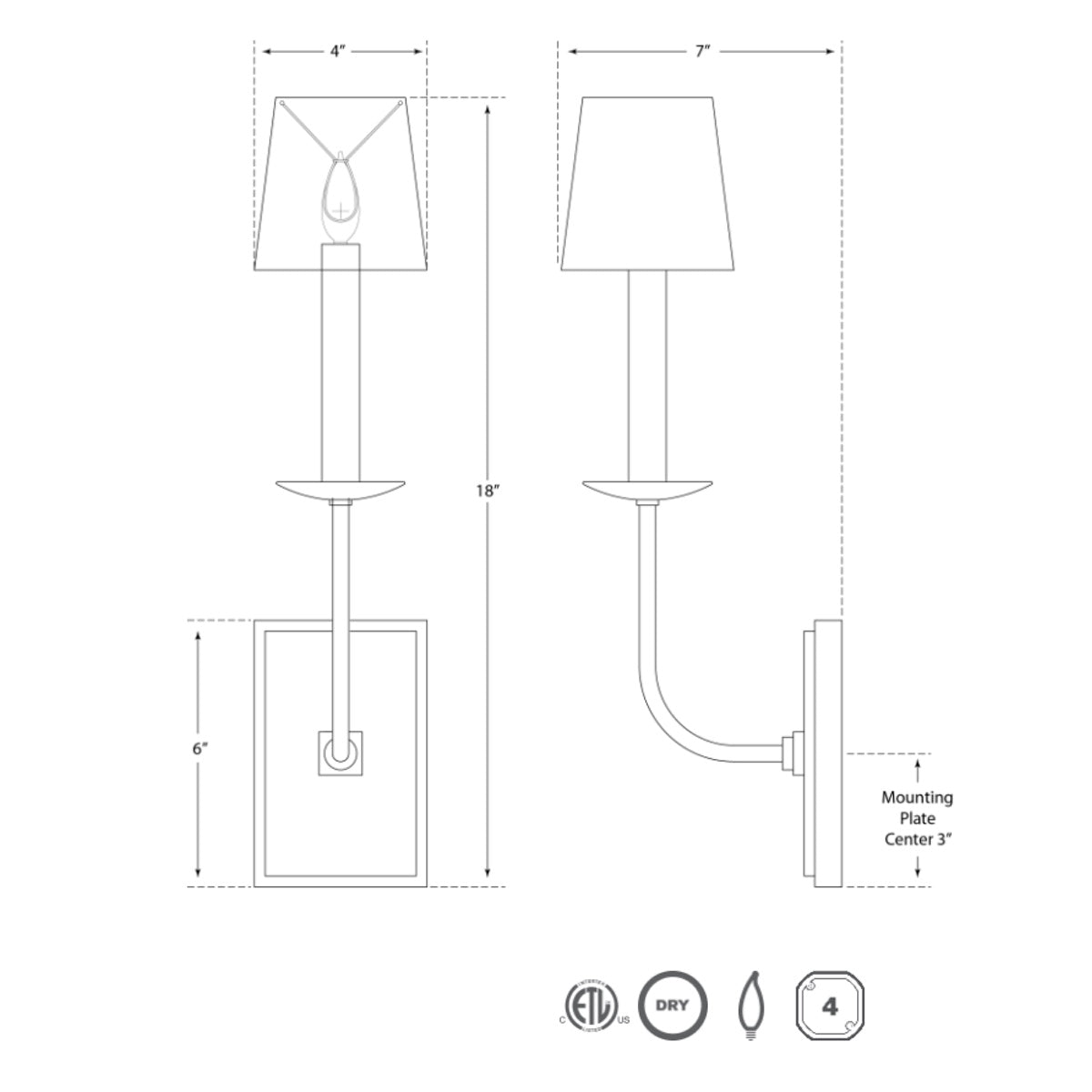 TT Single Sconce