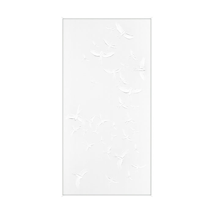 Birds on Canvas No. 02 Framed Artwork
