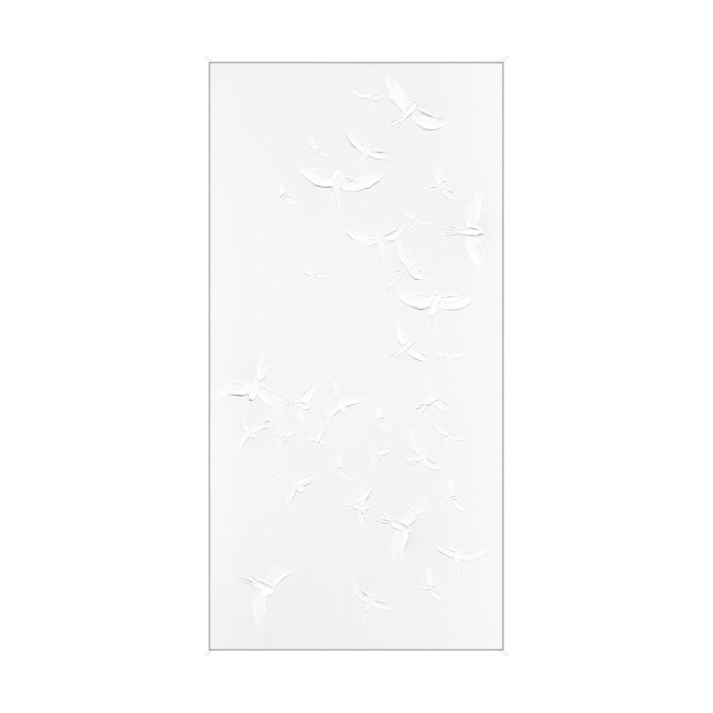 Birds on Canvas No. 02 Framed Artwork
