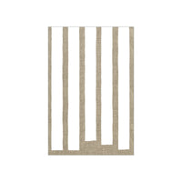 Linen Lines Framed Artwork