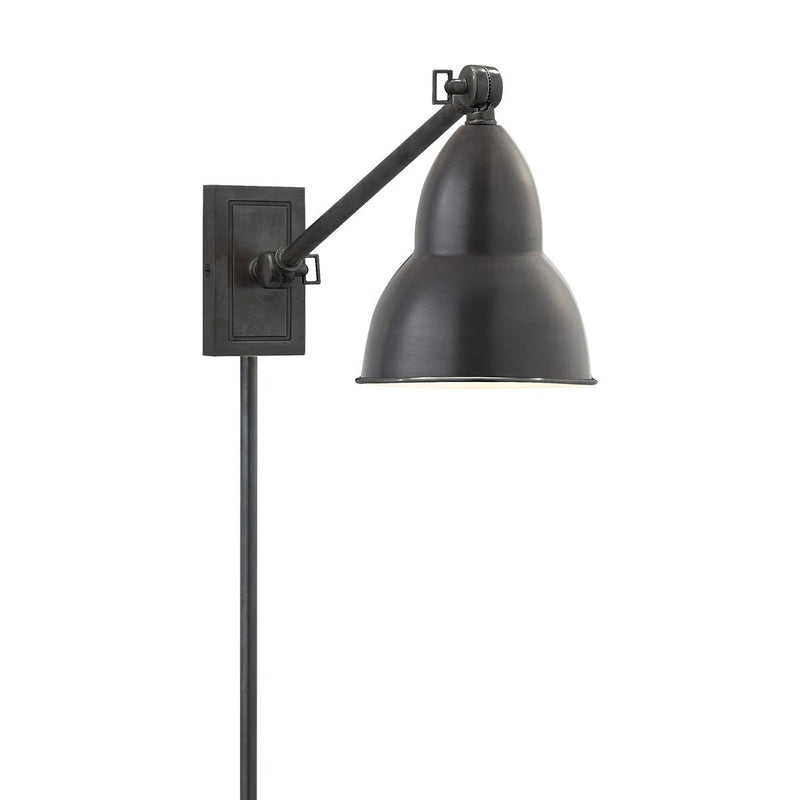 French Library Single Arm Wall Lamp
