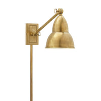 French Library Single Arm Wall Lamp