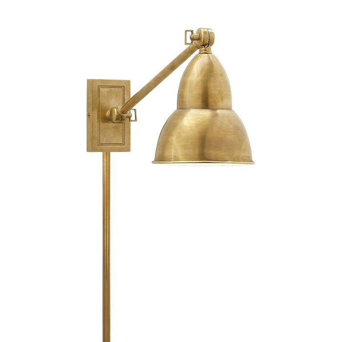 French Library Single Arm Wall Lamp
