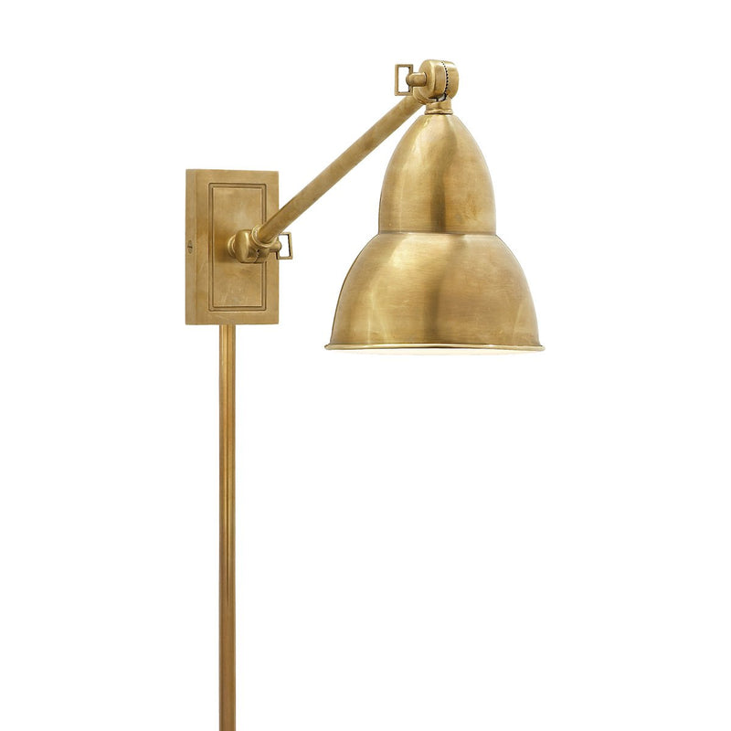 French Library Single Arm Wall Lamp